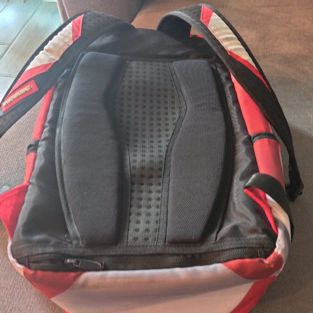 Red Ranger Sprayground backpack - Picture 4 of 5